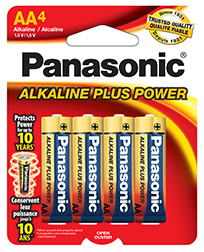 Blíster 10 pilas alcalinas multipacks 6+4 AA/LR6 Pro Power Panasonic
